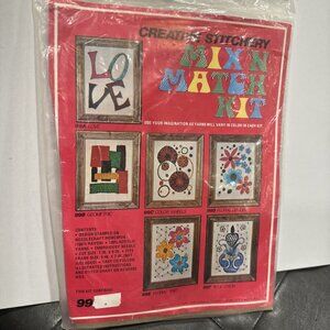Vogart Crafts Creative Stitchery Mix N Match Kit Geometric J9